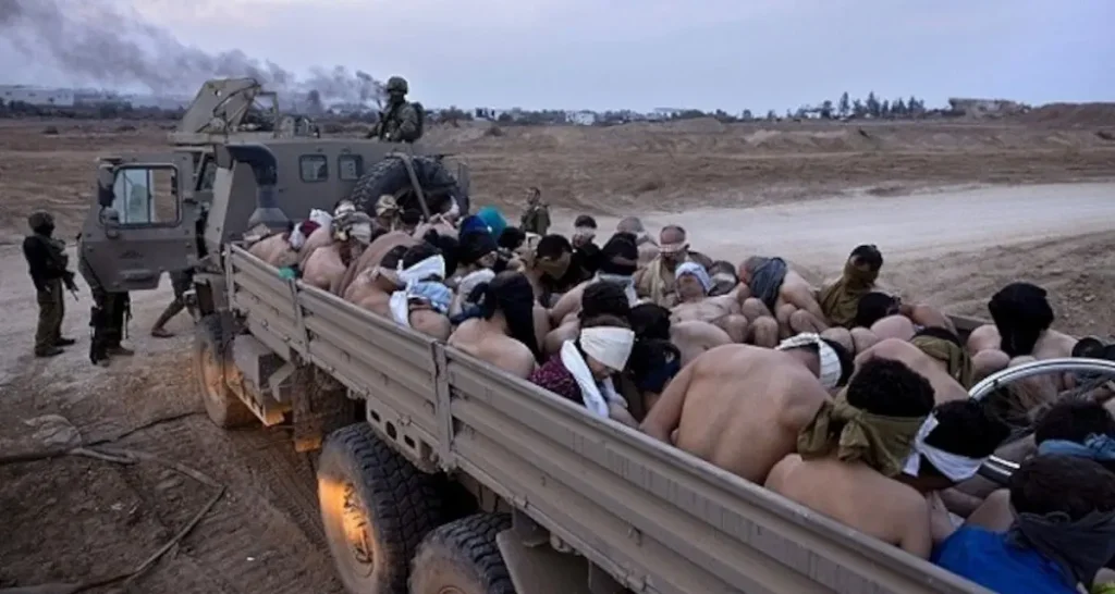 “They brought Israeli civilians to watch our naked torture”