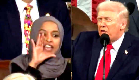 “You killed Americans”: Ilhan Omar calls out Trump in the middle of Congress
