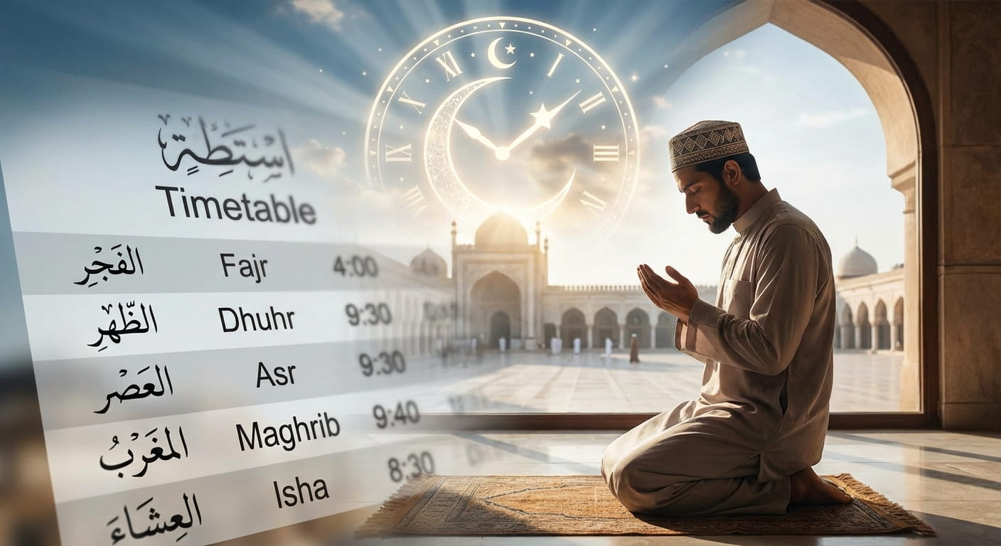 Understanding Islamic Prayer Times and the Significance of Daily Salah