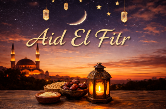 Friday March 20, 2026 is Eid El Fitr day